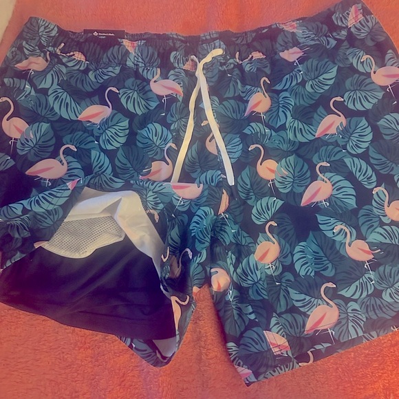 NWT Member's mark Mens Tropical Beach Resort Swim Trunk - Picture 6 of 8